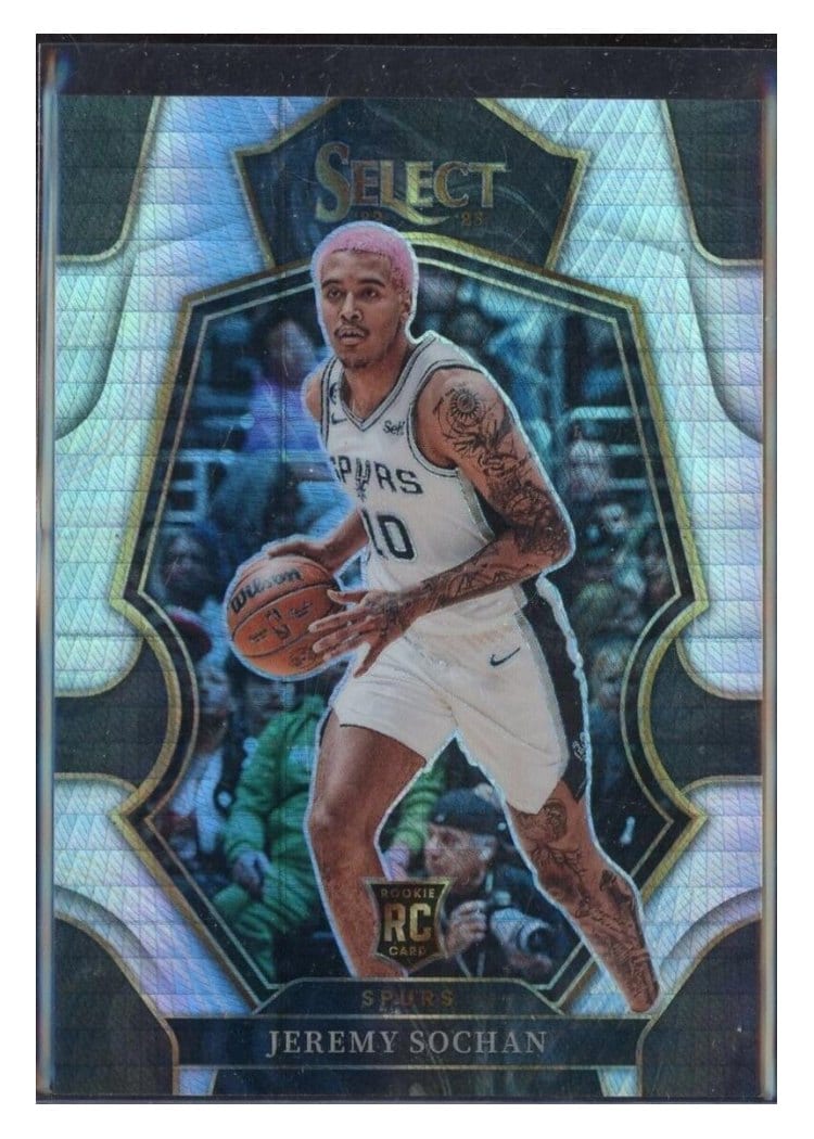 2022-23 Panini Select Base Set Jeremy Sochan #192 card