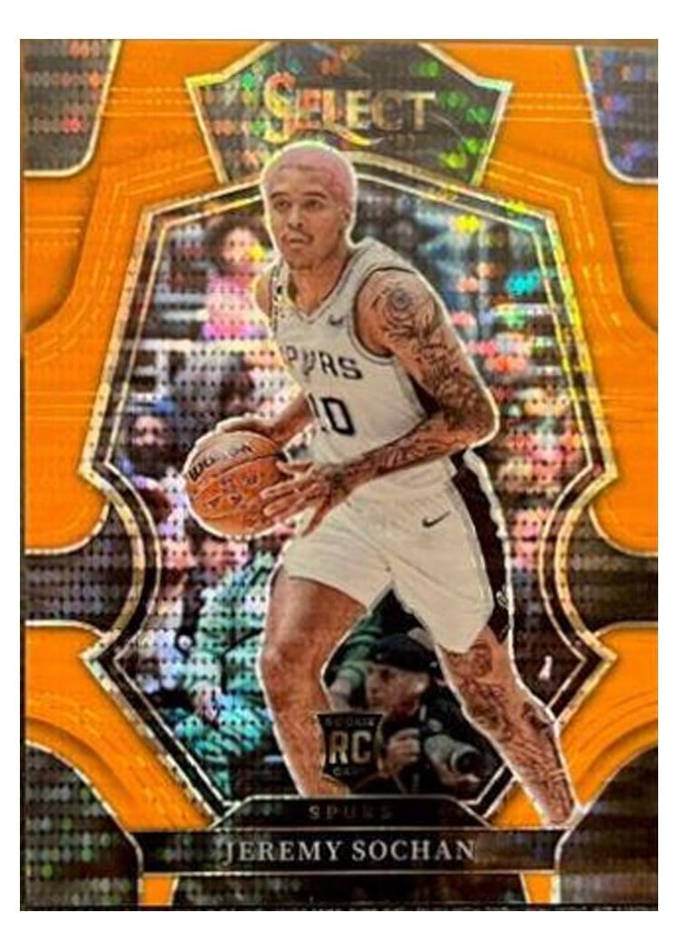 2022-23 Panini Select Base Set Jeremy Sochan #192 card