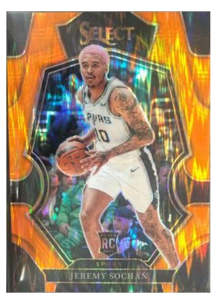 2022-23 Panini Select Base Set Jeremy Sochan #192 card
