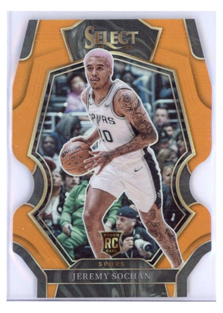 2022-23 Panini Select Base Set Jeremy Sochan #192 card