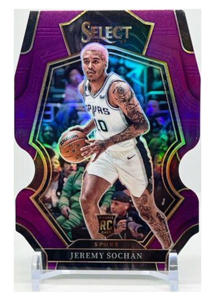 2022-23 Panini Select Base Set Jeremy Sochan #192 card