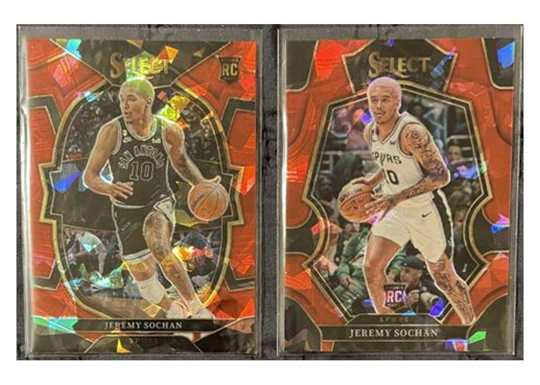 2022-23 Panini Select Base Set Jeremy Sochan #192 card