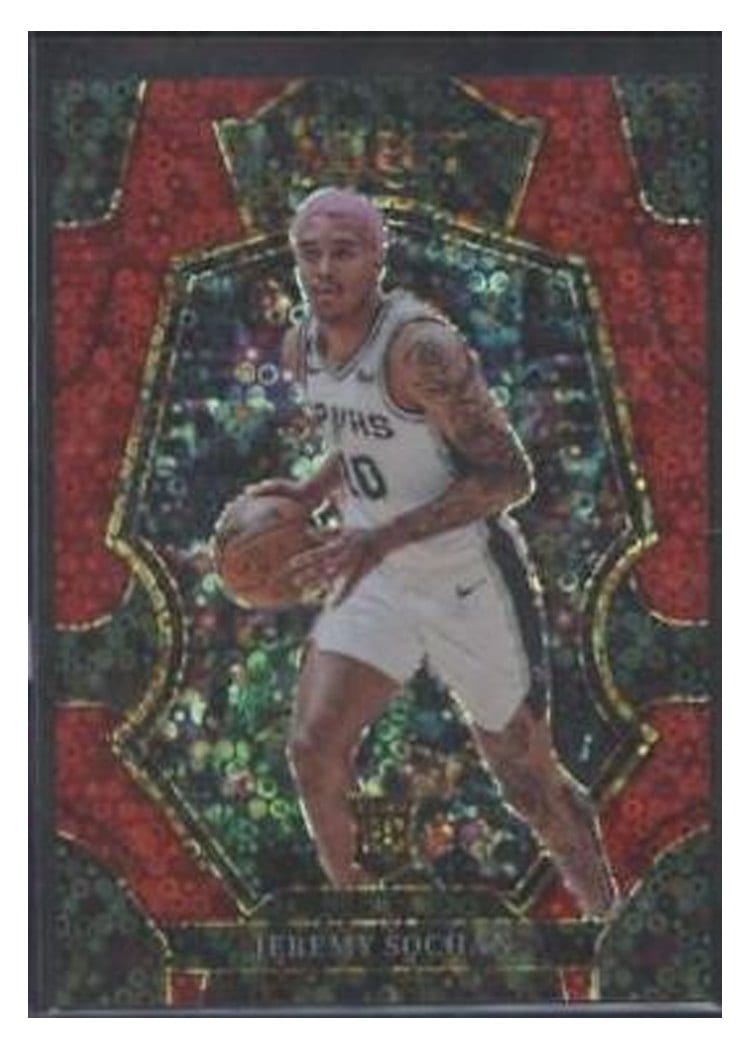 2022-23 Panini Select Base Set Jeremy Sochan #192 card