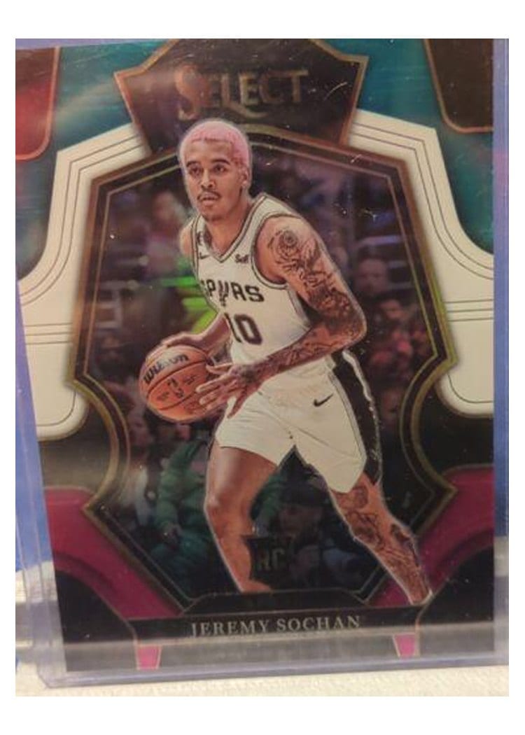 2022-23 Panini Select Base Set Jeremy Sochan #192 card