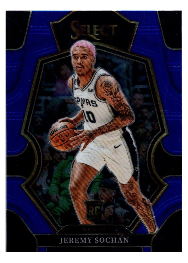 2022-23 Panini Select Base Set Jeremy Sochan #192 card