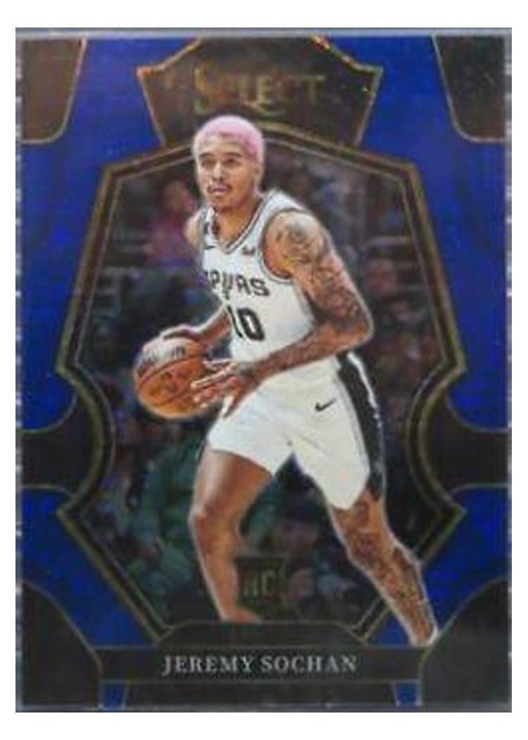 2022-23 Panini Select Base Set Jeremy Sochan #290 card