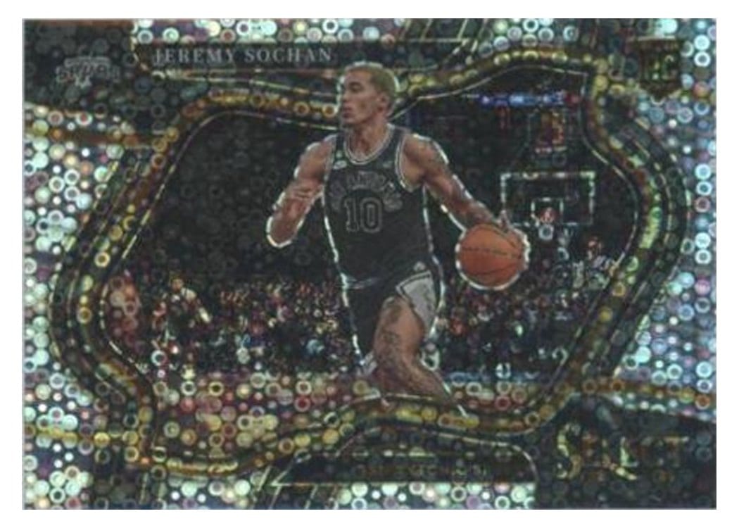 2022-23 Panini Select Base Set Jeremy Sochan #290 card
