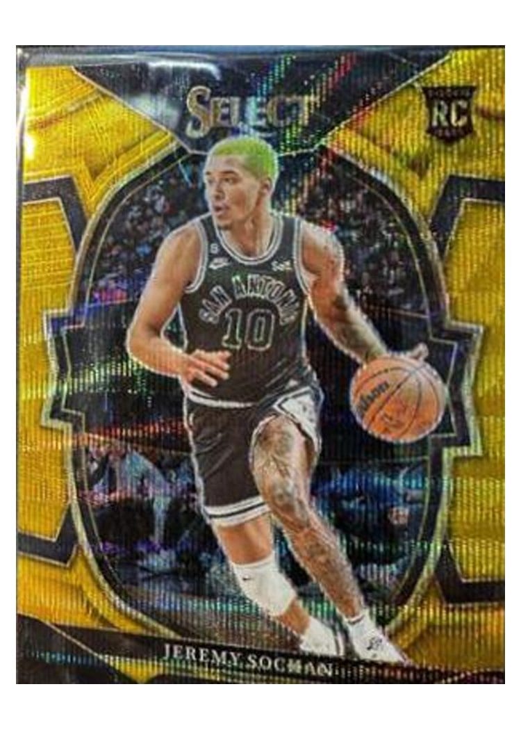 2022-23 Panini Select Base Set Jeremy Sochan #290 card