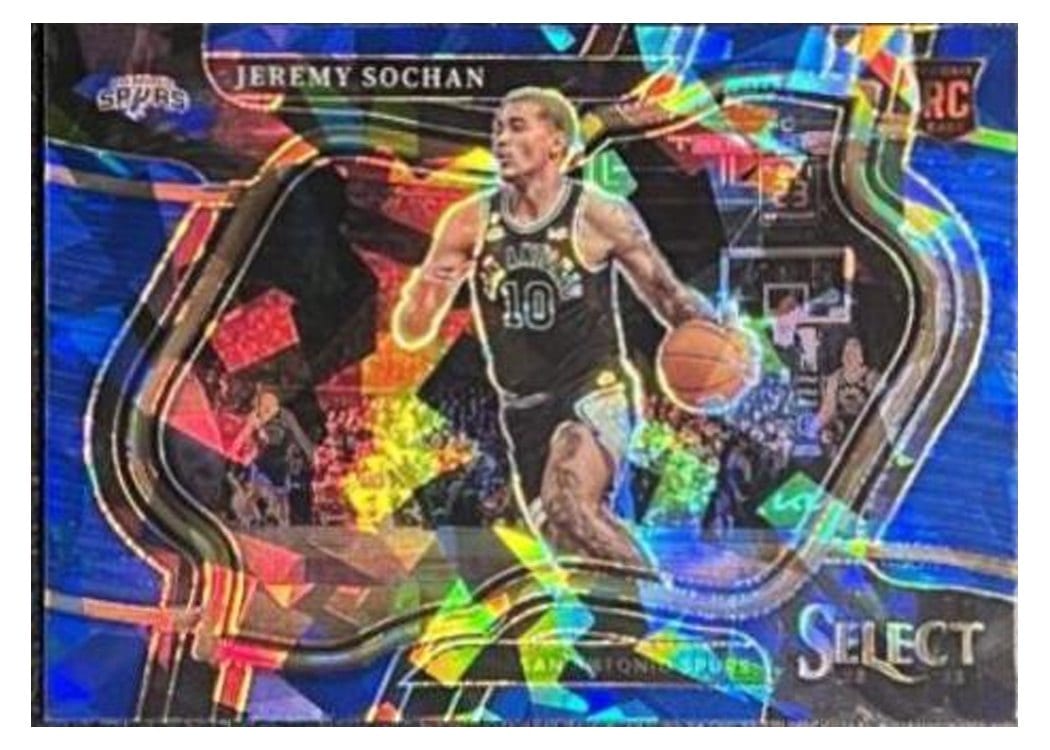 2022-23 Panini Select Base Set Jeremy Sochan #290 card