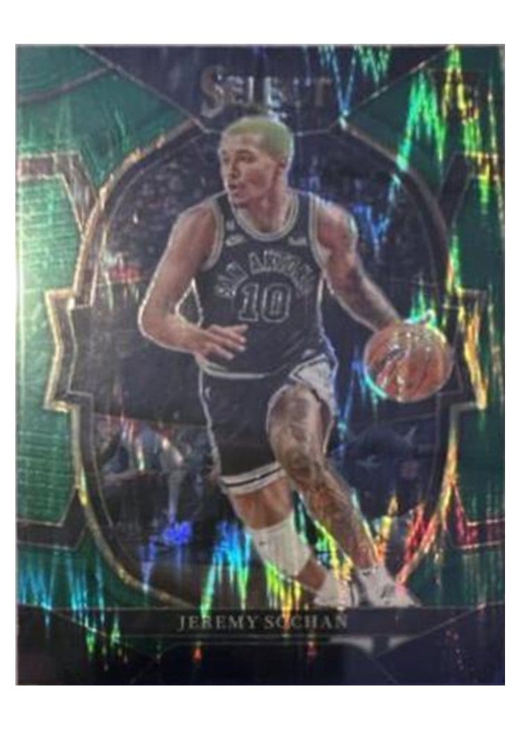 2022-23 Panini Select Base Set Jeremy Sochan #290 card