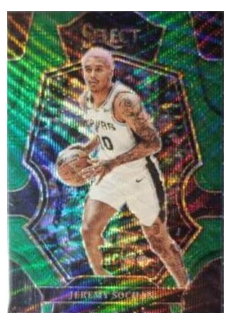 2022-23 Panini Select Base Set Jeremy Sochan #290 card