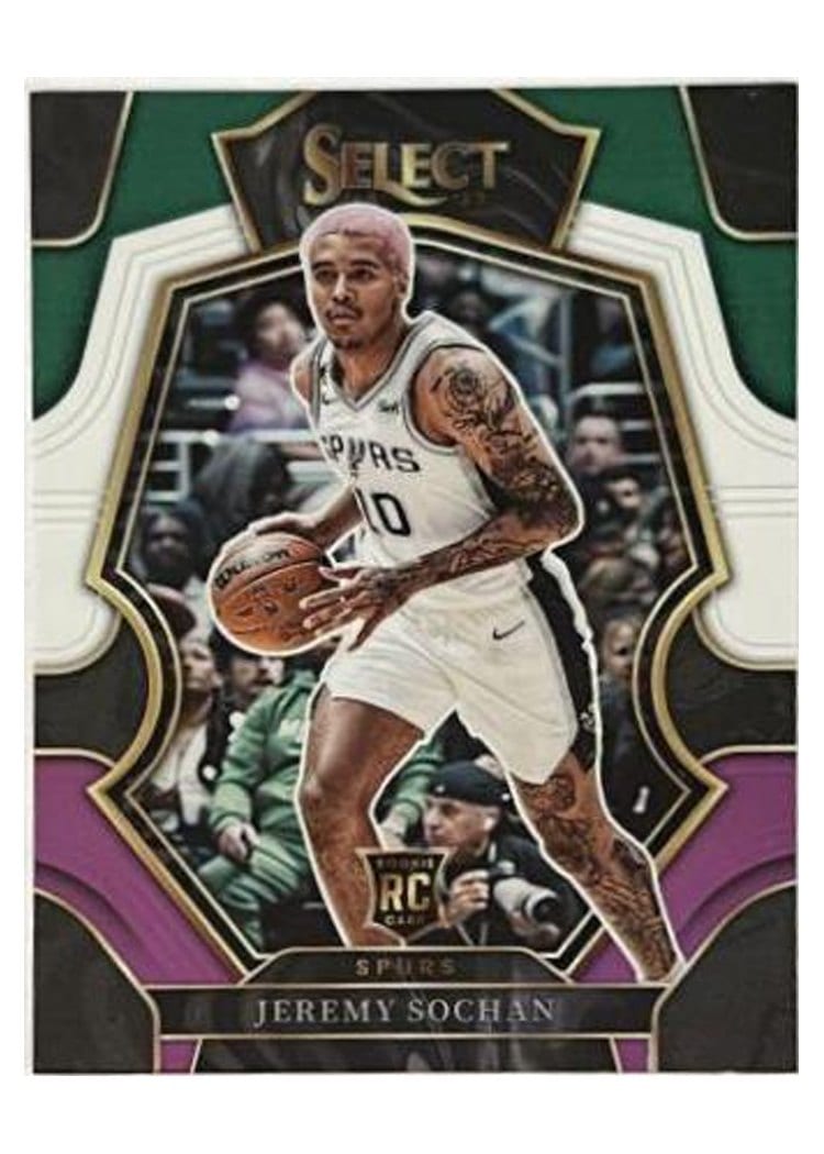 2022-23 Panini Select Base Set Jeremy Sochan #290 card