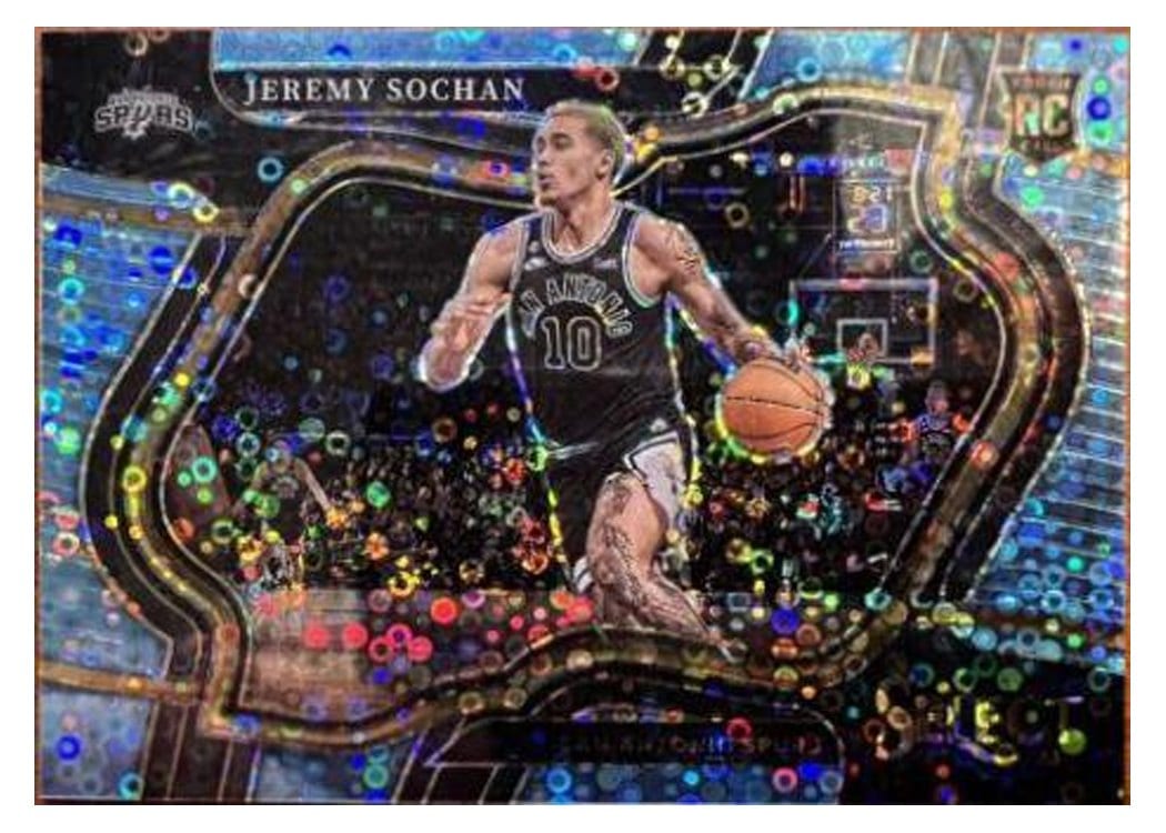 2022-23 Panini Select Base Set Jeremy Sochan #290 card