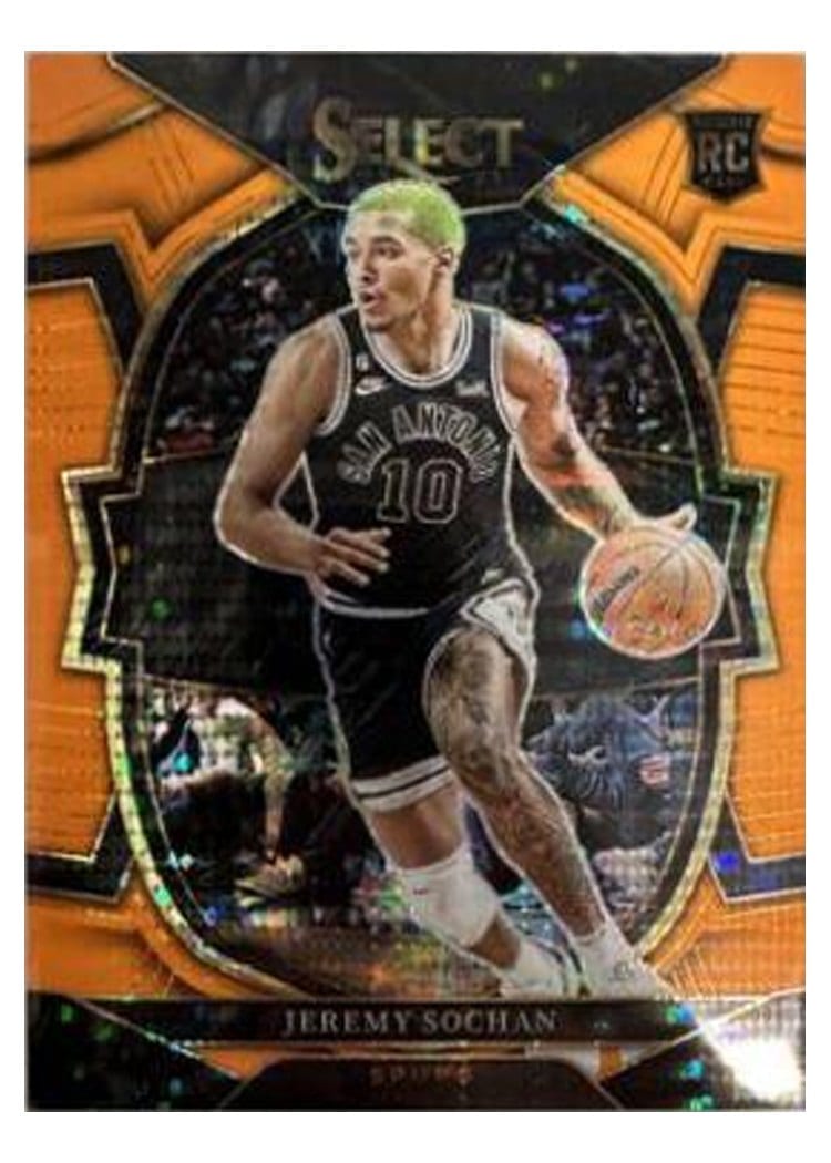 2022-23 Panini Select Base Set Jeremy Sochan #290 card