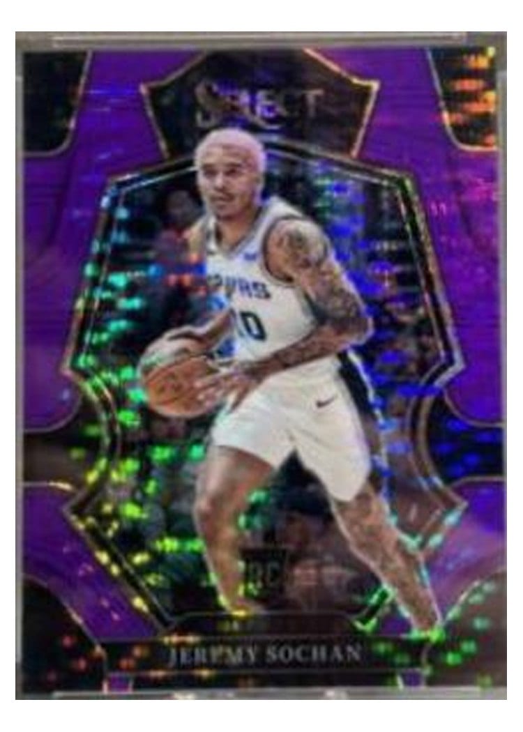 2022-23 Panini Select Base Set Jeremy Sochan #290 card