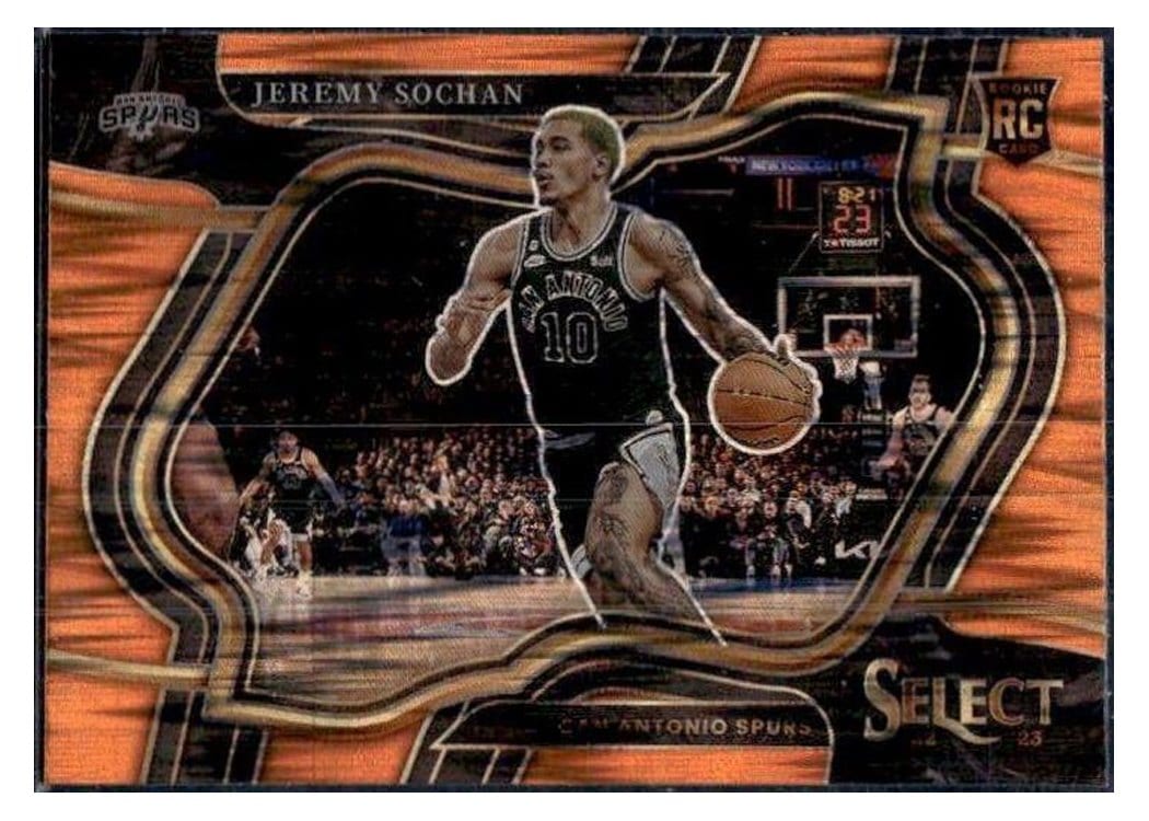 2022-23 Panini Select Base Set Jeremy Sochan #290 card