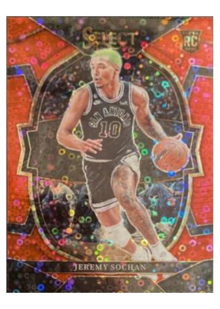 2022-23 Panini Select Base Set Jeremy Sochan #290 card