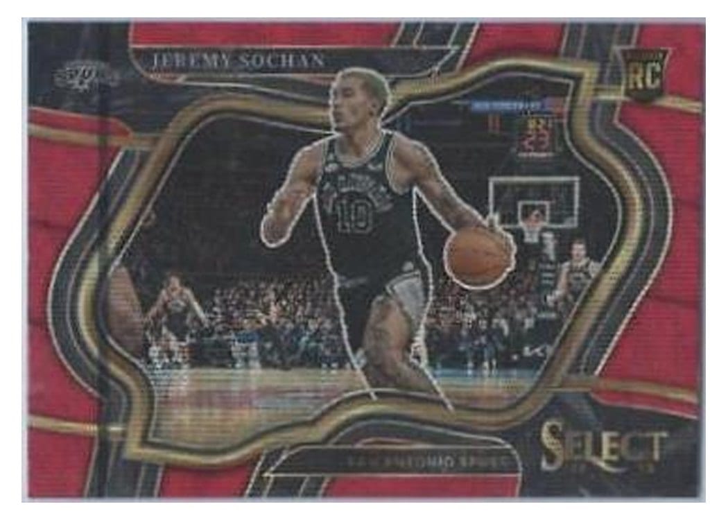 2022-23 Panini Select Base Set Jeremy Sochan #290 card