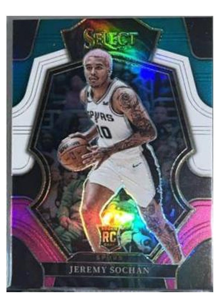 2022-23 Panini Select Base Set Jeremy Sochan #290 card