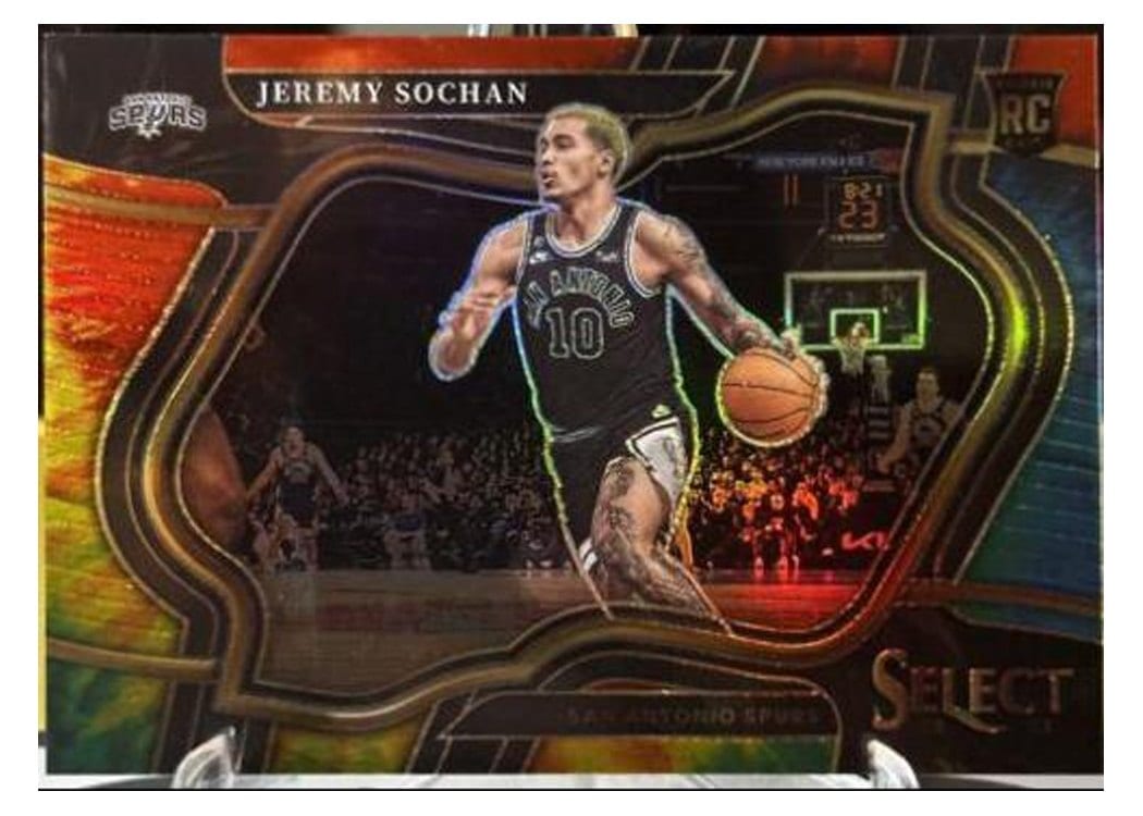 2022-23 Panini Select Base Set Jeremy Sochan #290 card