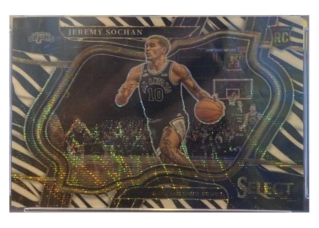 2022-23 Panini Select Base Set Jeremy Sochan #290 card