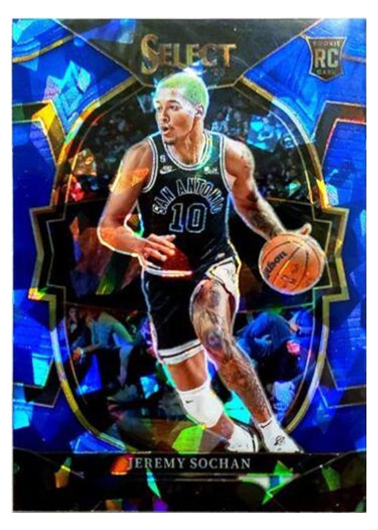 2022-23 Panini Select Base Set Jeremy Sochan #86 card