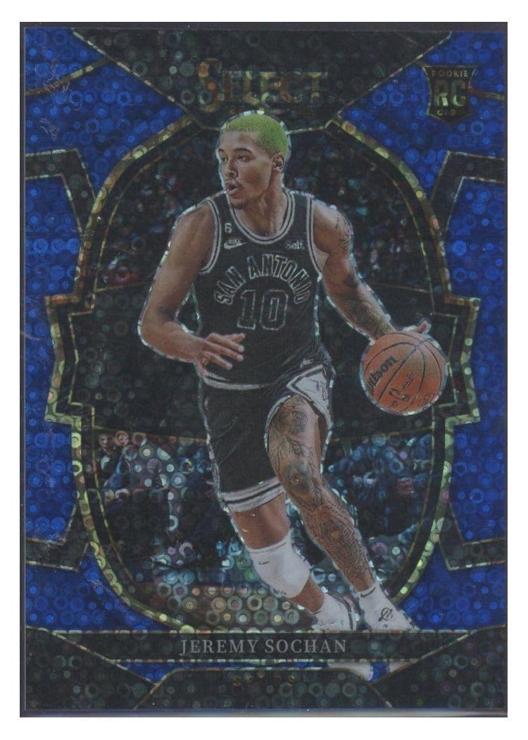 2022-23 Panini Select Base Set Jeremy Sochan #86 card
