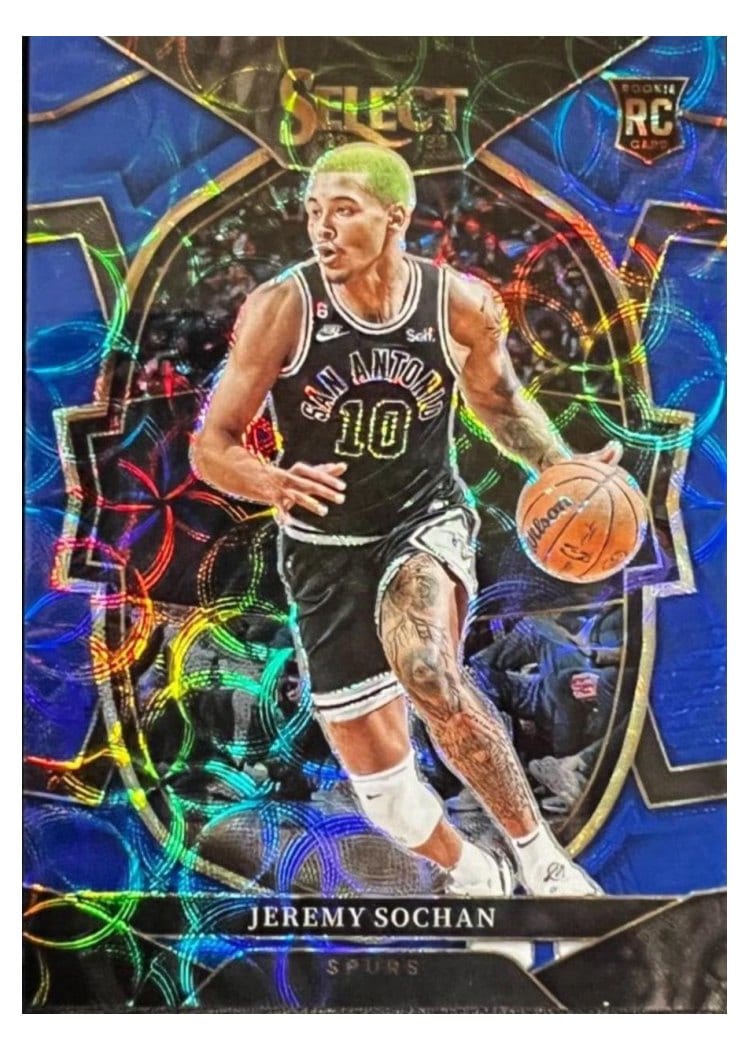 2022-23 Panini Select Base Set Jeremy Sochan #86 card