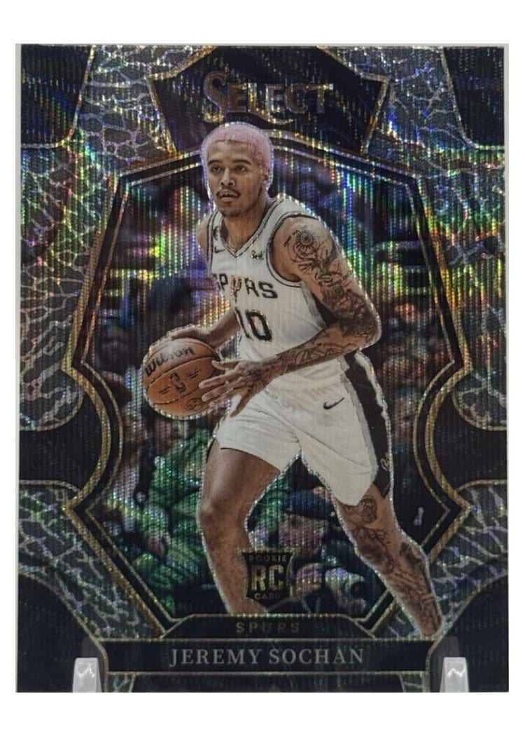 2022-23 Panini Select Base Set Jeremy Sochan #86 card