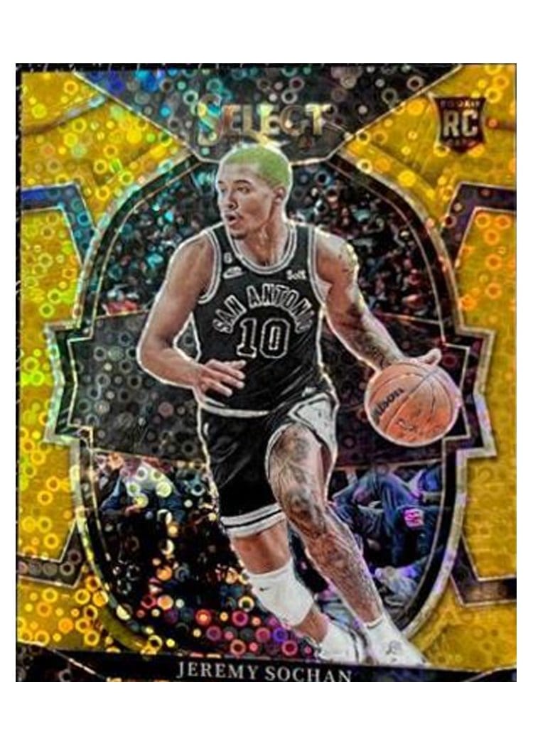 2022-23 Panini Select Base Set Jeremy Sochan #86 card