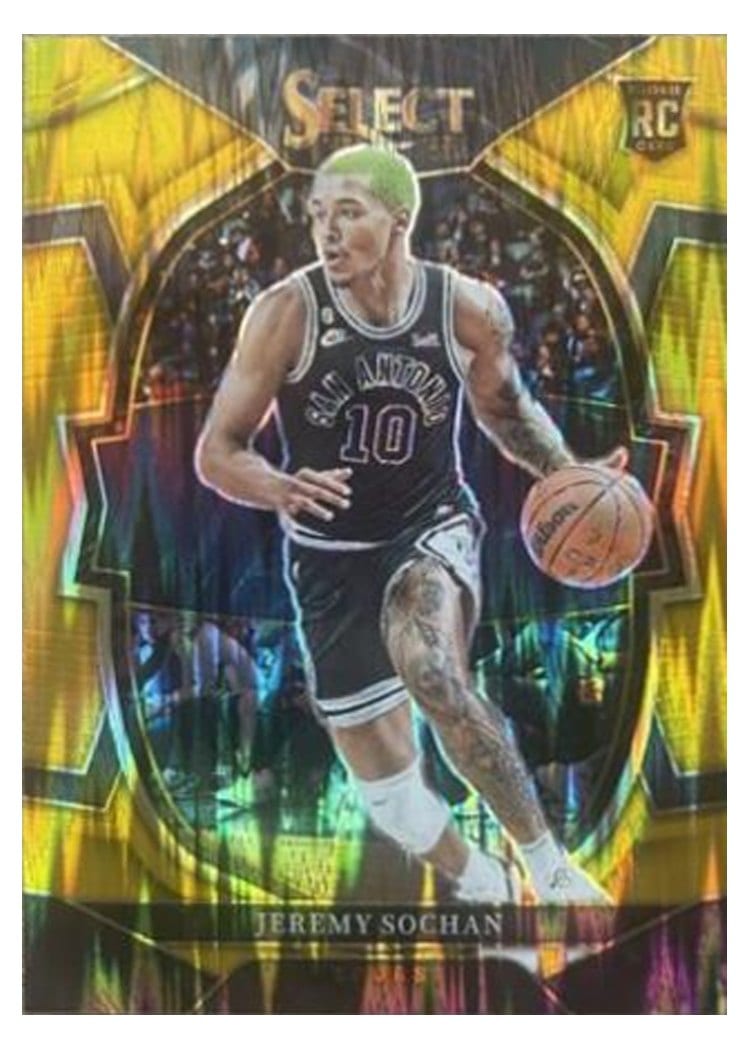 2022-23 Panini Select Base Set Jeremy Sochan #86 card