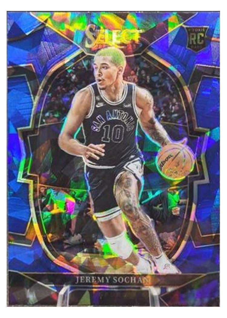 2022-23 Panini Select Base Set Jeremy Sochan #86 card
