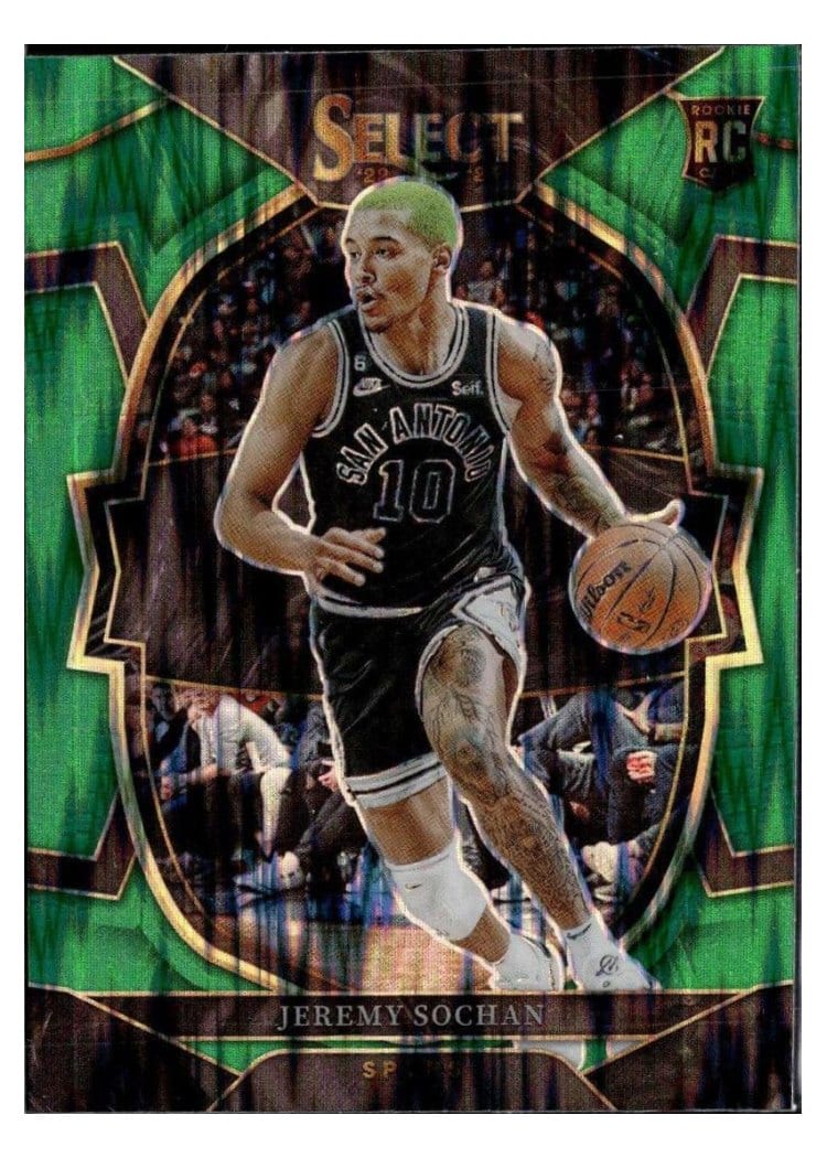 2022-23 Panini Select Base Set Jeremy Sochan #86 card