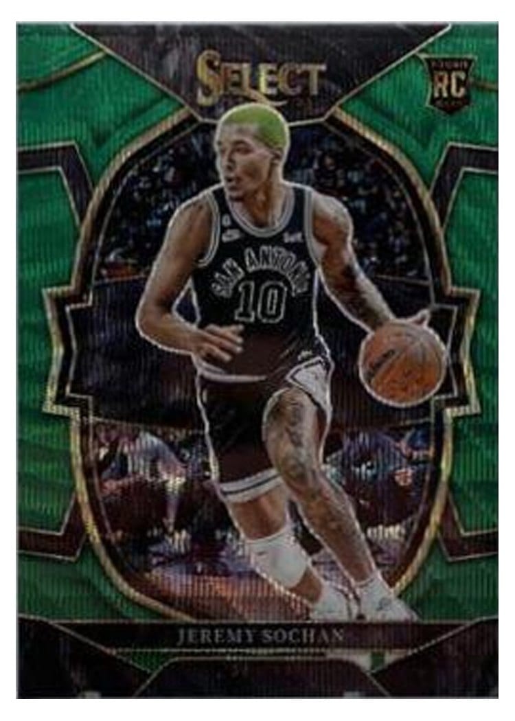 2022-23 Panini Select Base Set Jeremy Sochan #86 card