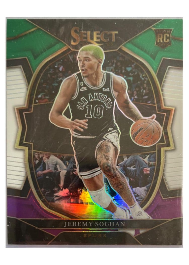 2022-23 Panini Select Base Set Jeremy Sochan #86 card