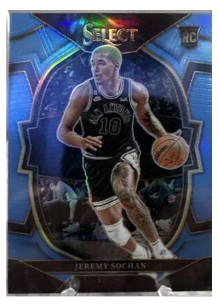 2022-23 Panini Select Base Set Jeremy Sochan #86 card