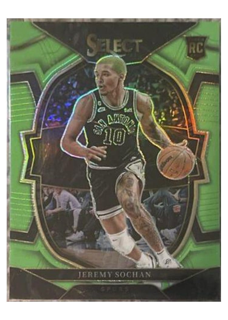 2022-23 Panini Select Base Set Jeremy Sochan #86 card