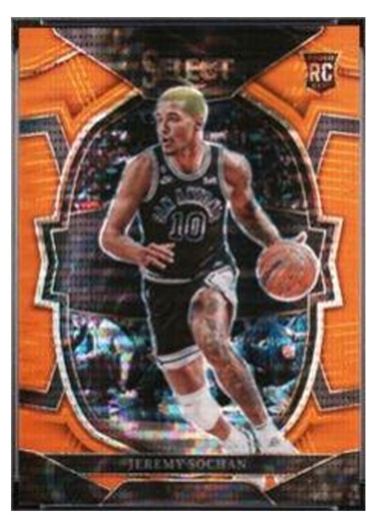 2022-23 Panini Select Base Set Jeremy Sochan #86 card