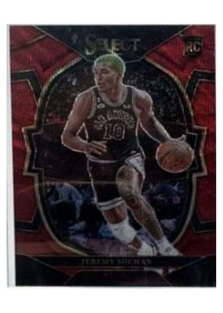 2022-23 Panini Select Base Set Jeremy Sochan #86 card