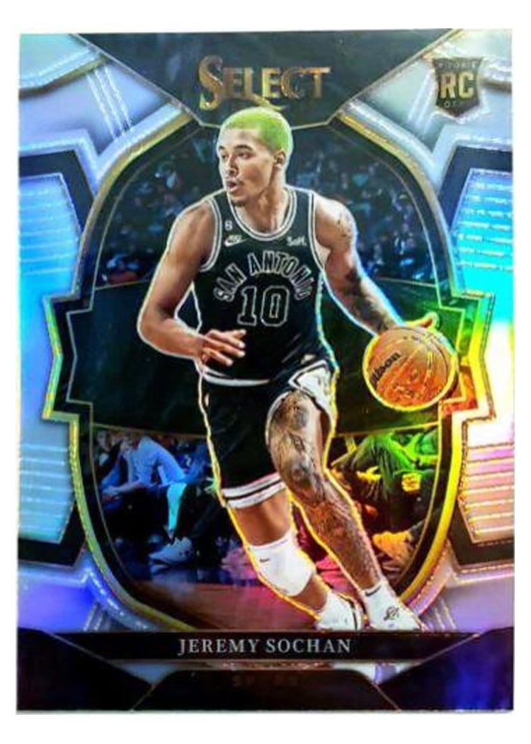 2022-23 Panini Select Base Set Jeremy Sochan #86 card