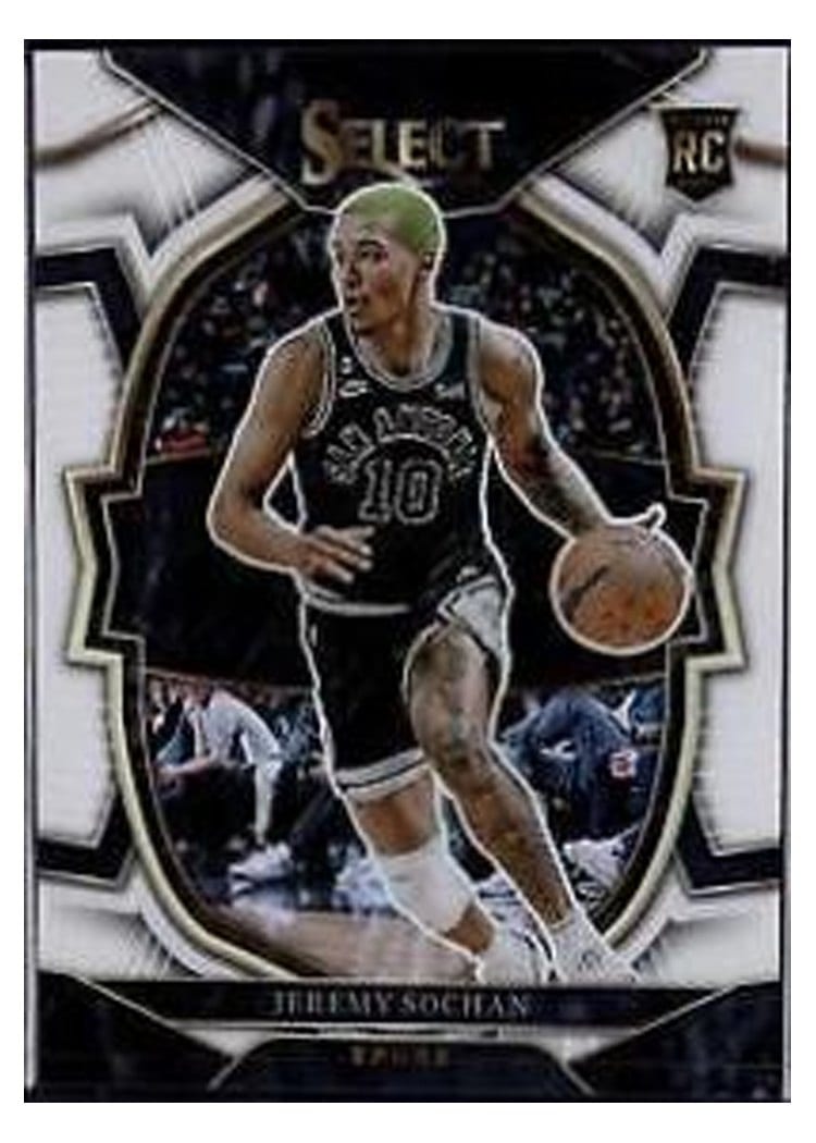 2022-23 Panini Select Base Set Jeremy Sochan #86 card