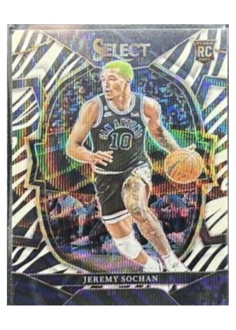 2022-23 Panini Select Base Set Jeremy Sochan #86 card