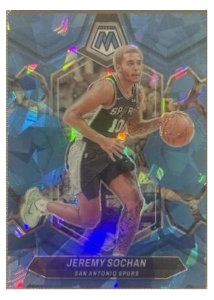2023-24 Panini Mosaic Base Set Jeremy Sochan #35 card