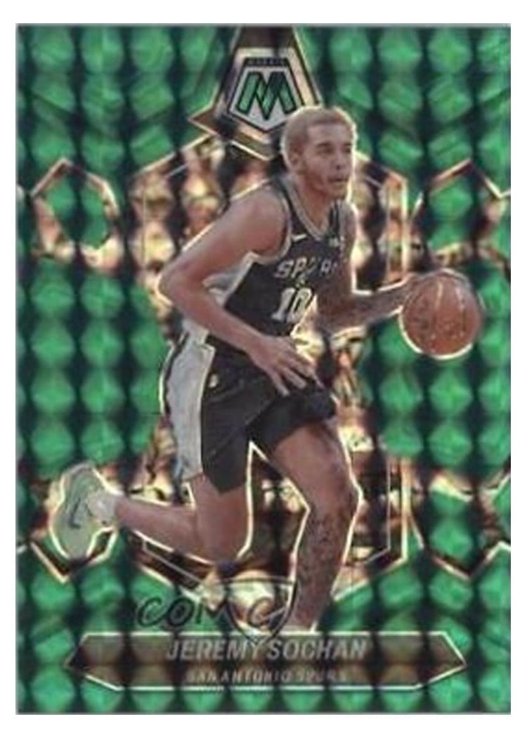 2023-24 Panini Mosaic Base Set Jeremy Sochan #35 card