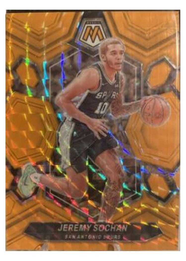 2023-24 Panini Mosaic Base Set Jeremy Sochan #35 card