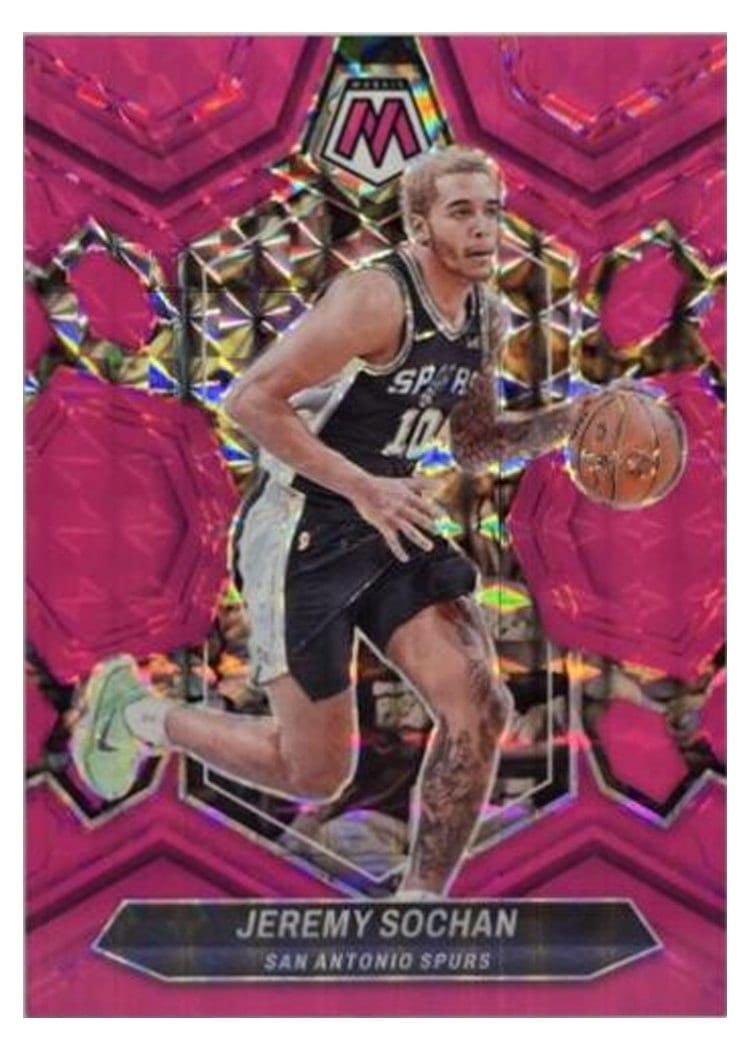 2023-24 Panini Mosaic Base Set Jeremy Sochan #35 card