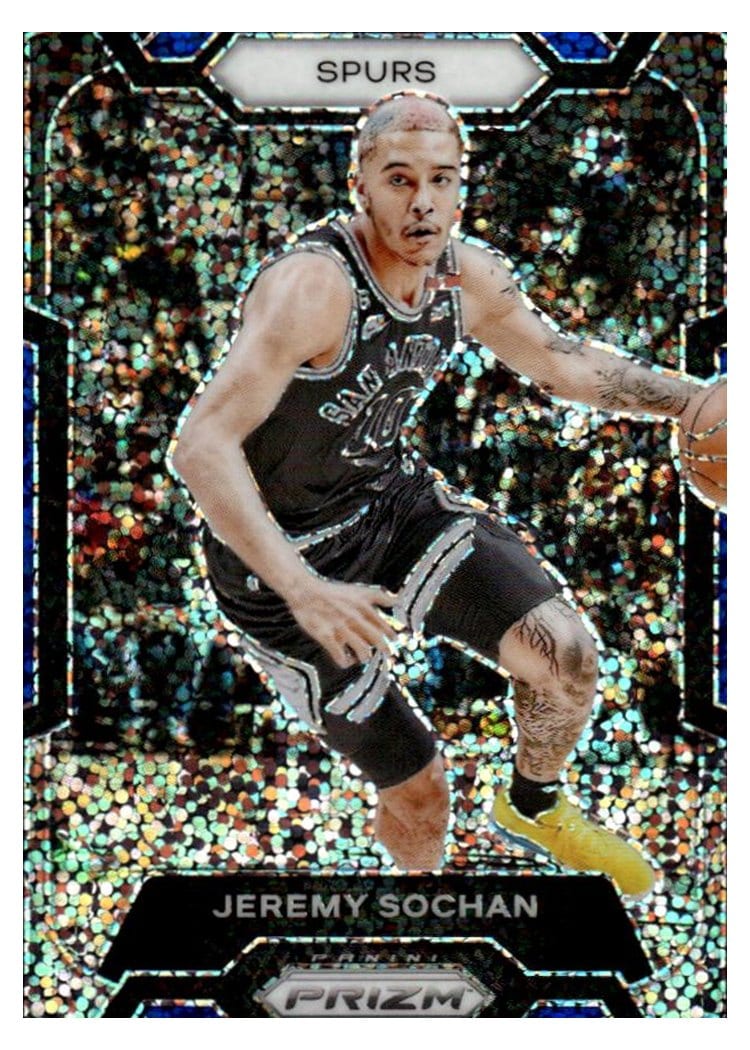 2023-24 Panini Prizm Base Set Jeremy Sochan #122 card