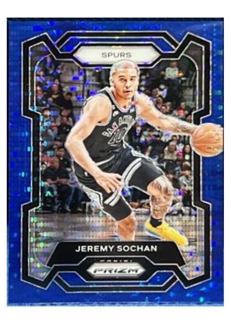 2023-24 Panini Prizm Base Set Jeremy Sochan #122 card