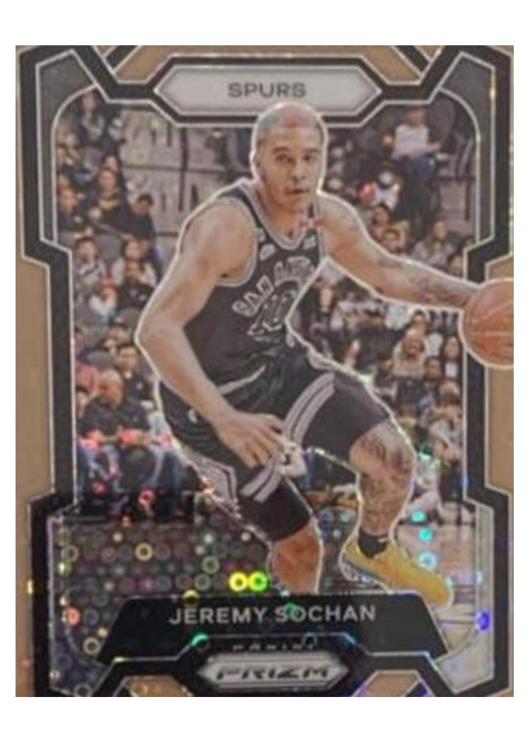 2023-24 Panini Prizm Base Set Jeremy Sochan #122 card