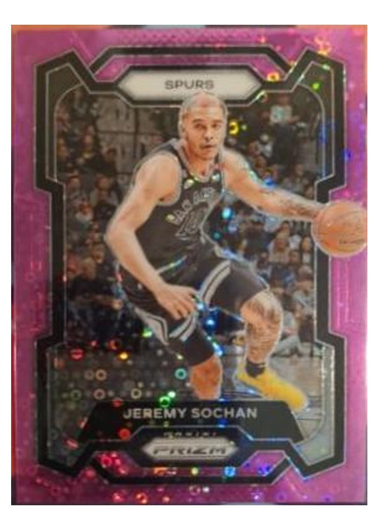 2023-24 Panini Prizm Base Set Jeremy Sochan #122 card